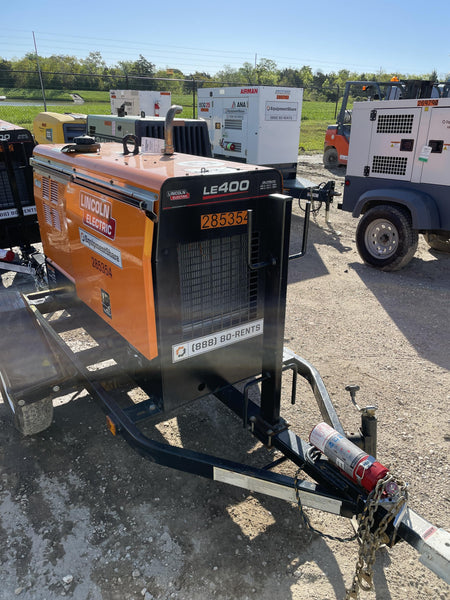 2022 Lincoln Electric LE400 Kubota V1505, Trlr, Cable Rack, Light Kit, ES Decals, T3