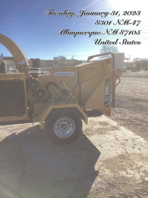 2023 VERMEER BC1000XL Diesel