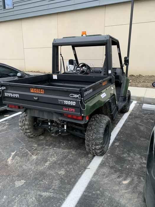 2021 Yanmar YU1000 Canopy, Steel Wheel, Poly WindShield, Beacon, Backup Alarm