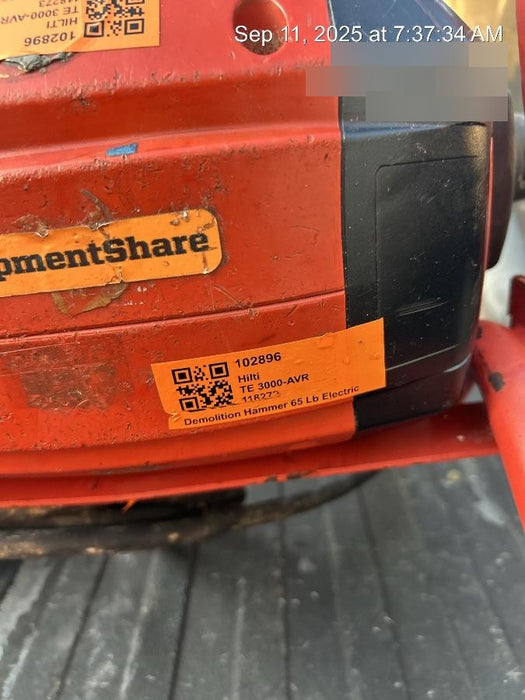 2020 HILTI TE 3000-AVR