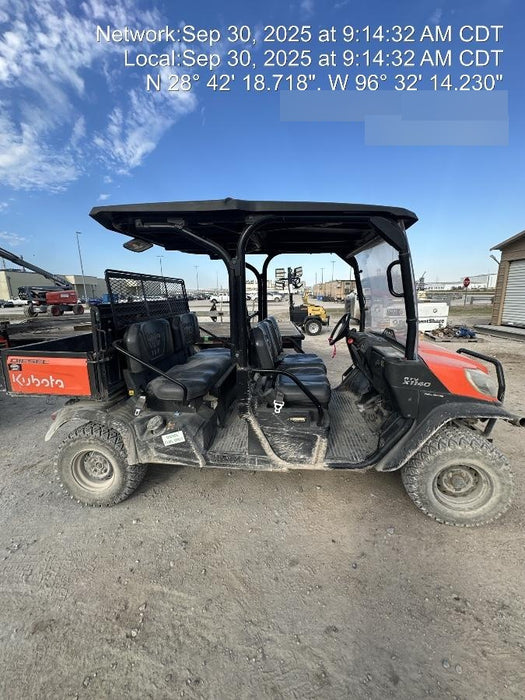 2020 Kubota RTV-X1140WL-A 4WD, LED Strobe, Windshield Acrylic Clear, Plastic Canopy, Wire Harness Kit, Backup Alarm, Bed Liner