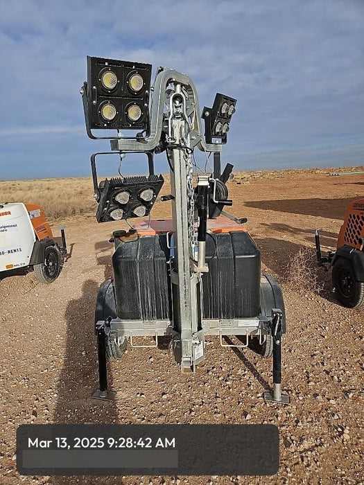 2024 Wanco WLTT-4MM4K Diesel, Deep Sea Controller, Shore Power Plug, Auto Start, (4) 350W LED Floodlights, 4kW Generator, 60 Gal Fuel Tank, 2" Ball, T3