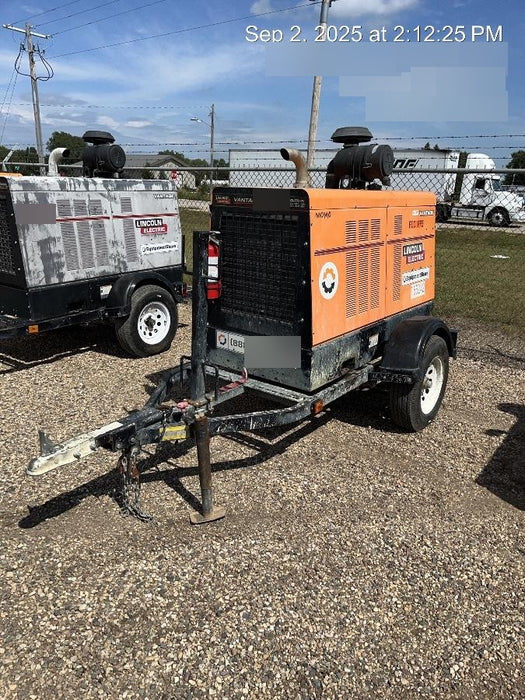 2021 Lincoln Electric Vantage 549X Ready Pak 3, ORANGE (includes trailer, cable rack, fender light kit)