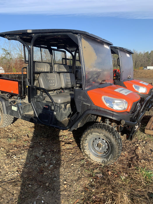 2021 Kubota RTV-X1140W-H Plastic Canopy, Windshield Acrylic Clear, LED Strobe Light, Wire Harness Kit, Back up Alarm