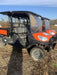 2021 Kubota RTV-X1140W-H Plastic Canopy, Windshield Acrylic Clear, LED Strobe Light, Wire Harness Kit, Back up Alarm