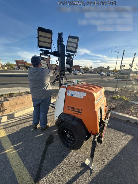2023 Generac MLT2 Diesel, Flex Switch 120V Input, Powerzone Controller, (4) 320W LED Lights, 4kW Generator, 39.9 Gal Fuel Tank, 2" Ball, T3