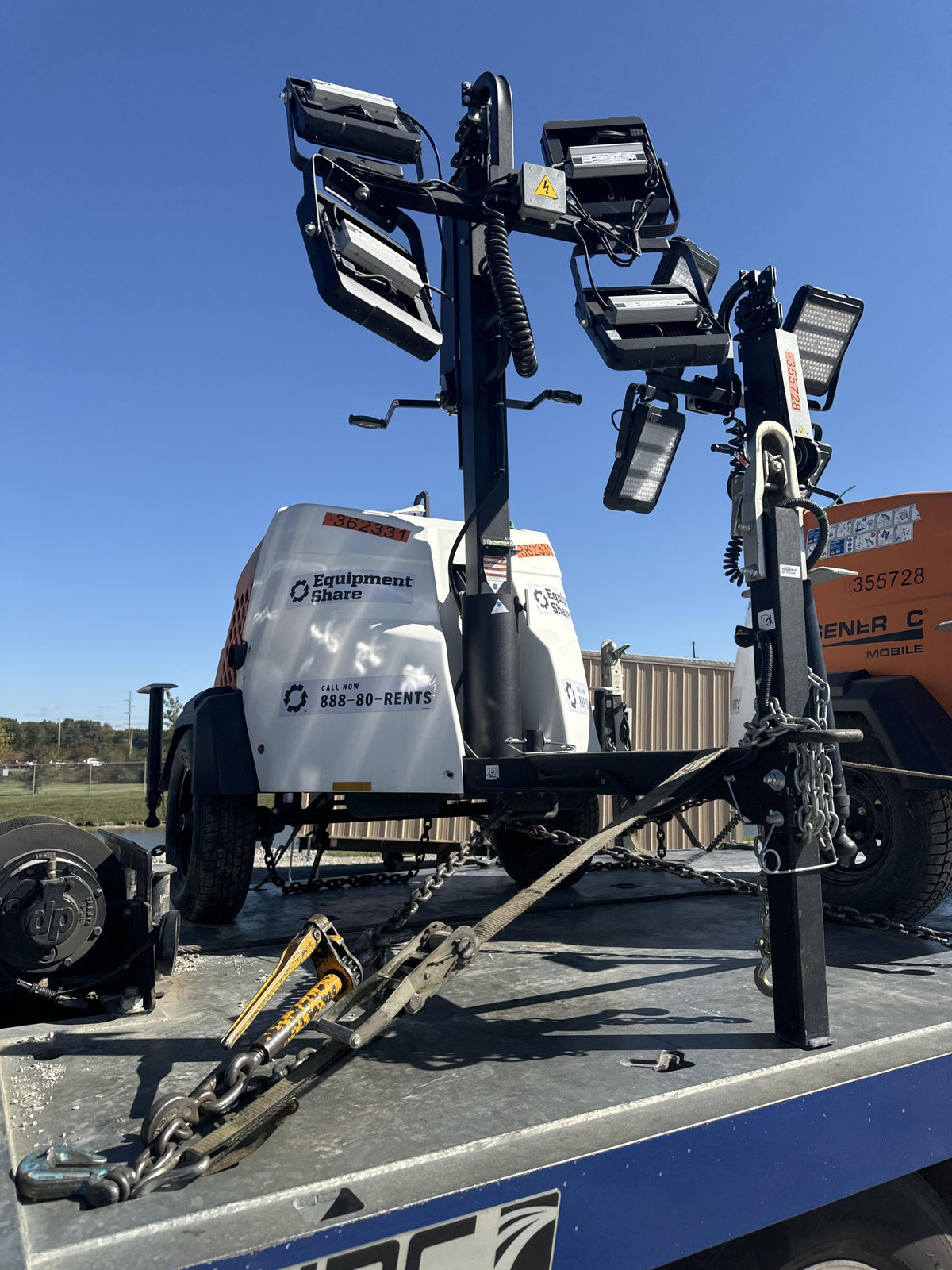 2023 Generac MLT2 Diesel, Flex Switch 120V Input, Powerzone Controller, 
(4) 320W LED Lights, 4kW Generator, 39.9 Gal Fuel Tank, 2" Ball, T3
