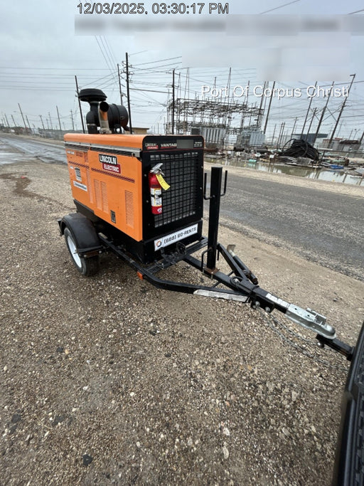 2022 Lincoln Electric Vantage 549X Crosslink Technology, Trailer Mounted, ES Decals, T3