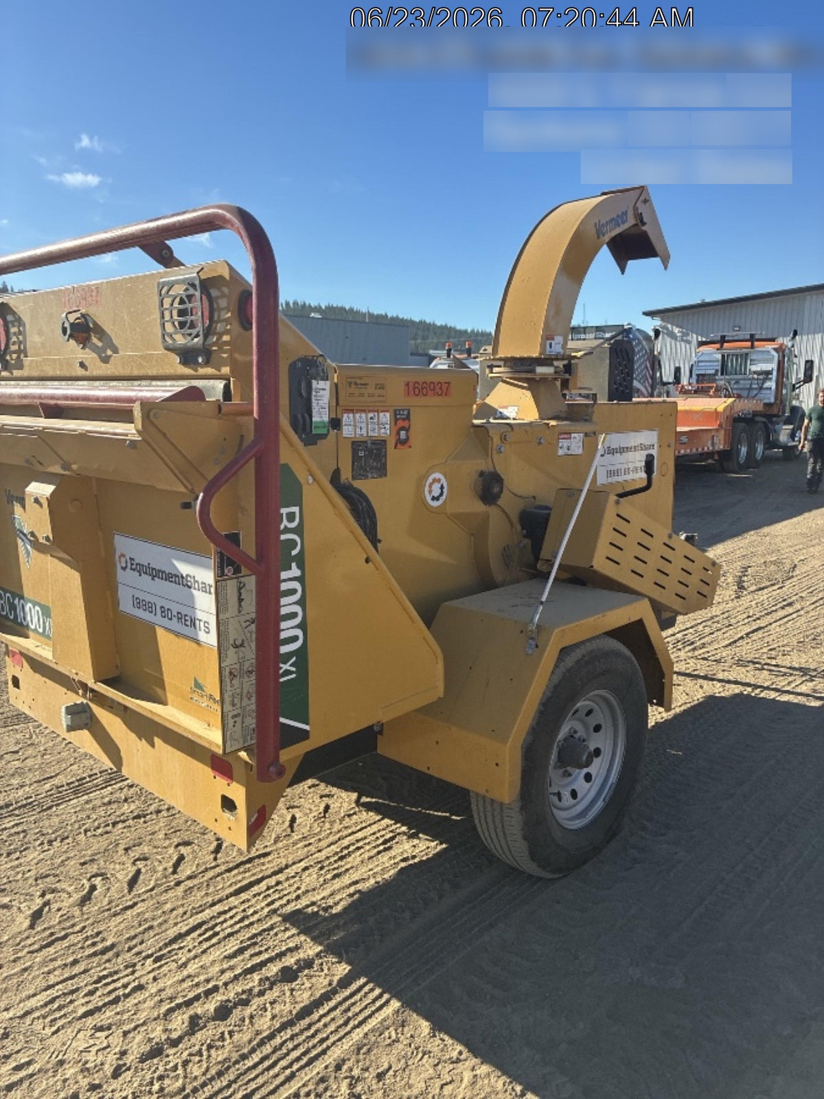 2021 VERMEER BC1000XL Gas