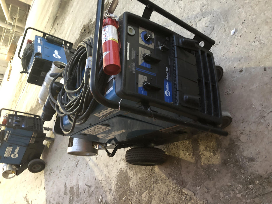 2019 Miller Electric BOBCAT 250 LP/Propane, Running Gear, Tank Bracket, Hose