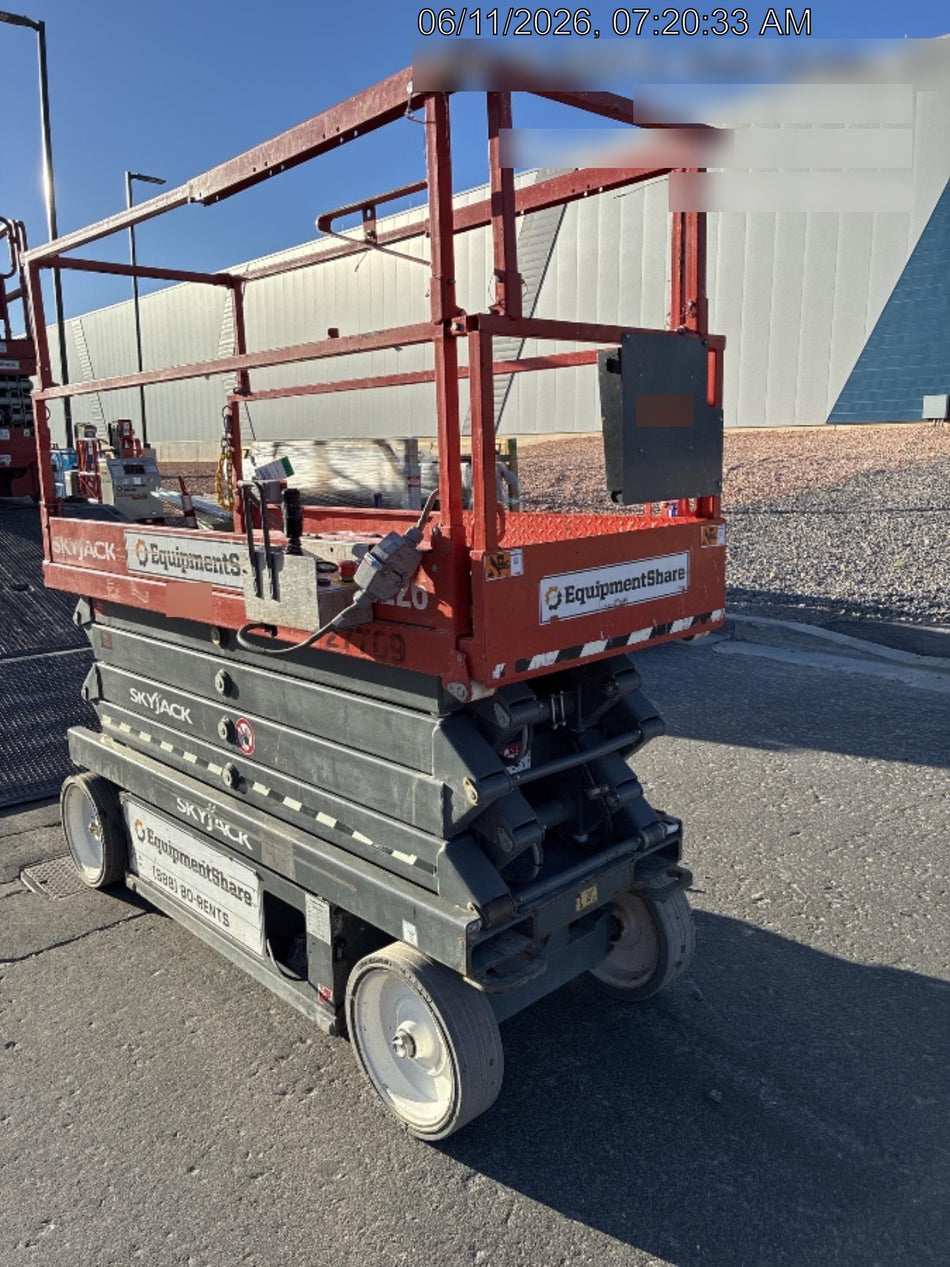 2019 Skyjack SJIII-3226 Standard Options