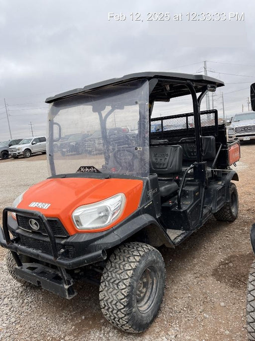 2020 Kubota RTV-X1140W-H Kubota RTVX1140WH 4wd Utility Cart, LED Strobe, Windshield Tempered Glass, Plastic Canopy, Wire Harness Kit, Backup Alarm