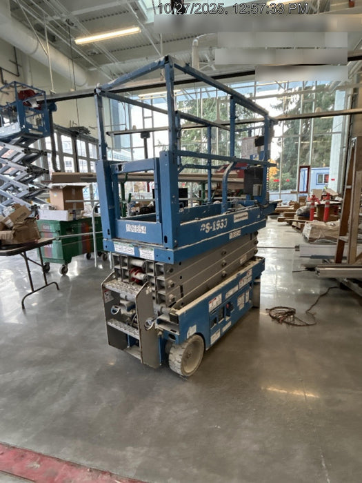 2020 Genie GS-1930 Solid Non Marking Tires, Beacon, Folding rails with half height swing gate, 800W Inverter