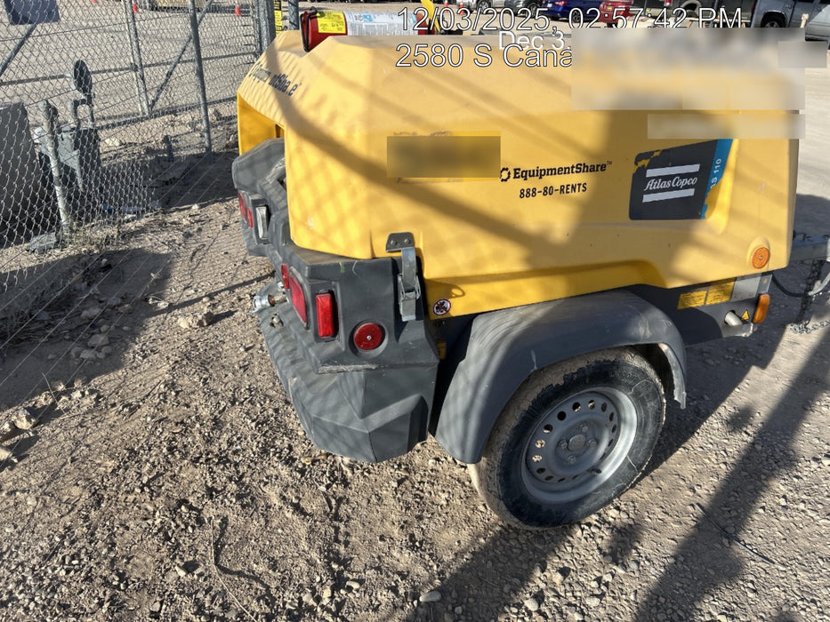 2022 ATLAS COPCO XAS 110