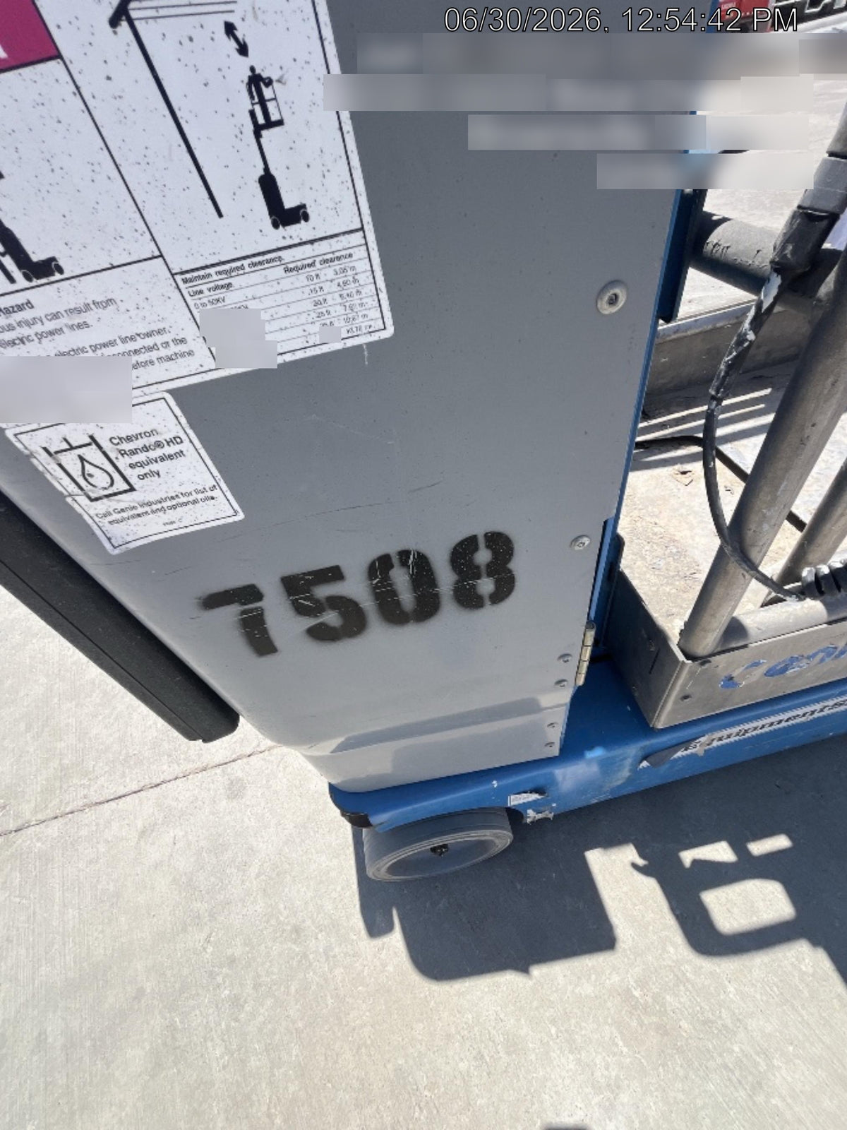 2018 GENIE GR-20