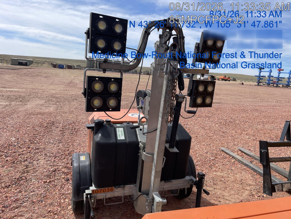 2024 Wanco WLTT-4MM4K Diesel, Deep Sea Controller, Shore Power Plug, Auto Start, (4) 350W LED Floodlights, 4kW Generator, 60 Gal Fuel Tank, 2" Ball, T3