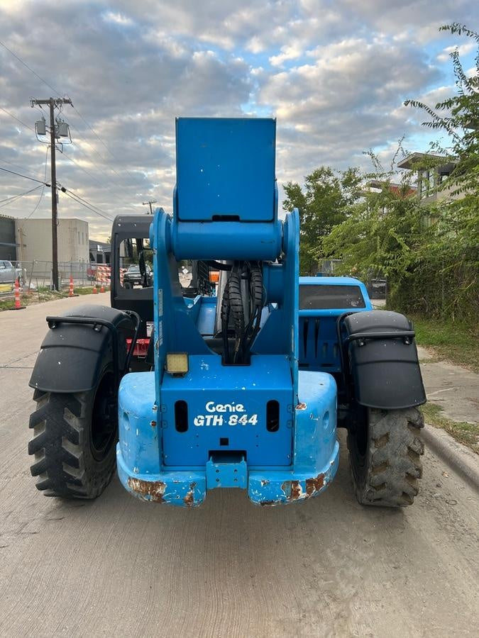 2018 Genie GTH-844 Genie GTH-844D w/Open ROPS, Solid Tires, Work Light/Beacon, 60" Carriage and Forks