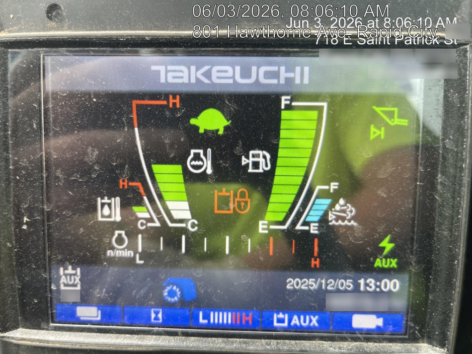 2022 TAKEUCHI TL12V2-CR