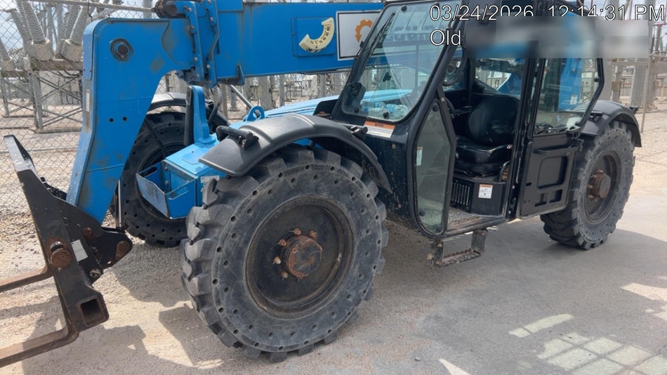 2019 Genie GTH-636 Cab/Heat/AC, Solid RT Tires, LED Work Lights, Beacon 60" QA Carriage, 48" Forks