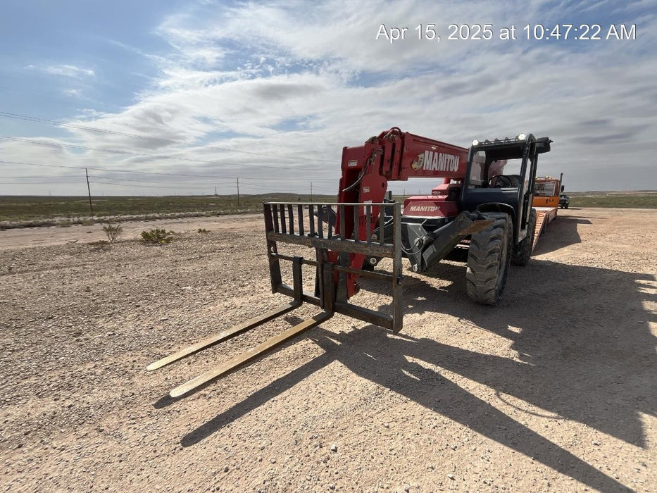 2019 Manitou MTA10055 Manitou MTA10055 - 120 HP T4, Canopy, Worklights/Strobe, Beacon, 66" Carriage, 60" Forks, Solid Tires, Lift Hook, Aux Hydraulics