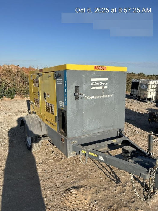 2021 ATLAS COPCO PAS 100 HF CS Enclosed