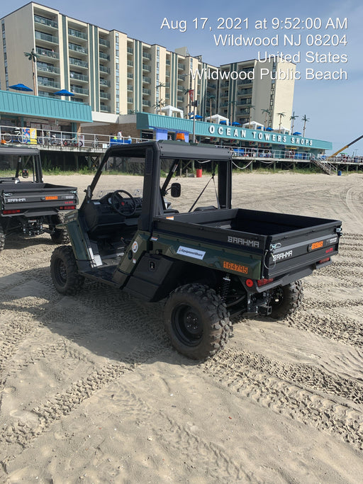 2021 Yanmar YU1000 Canopy, Steel Wheel, Poly WindShield, Beacon, Backup Alarm