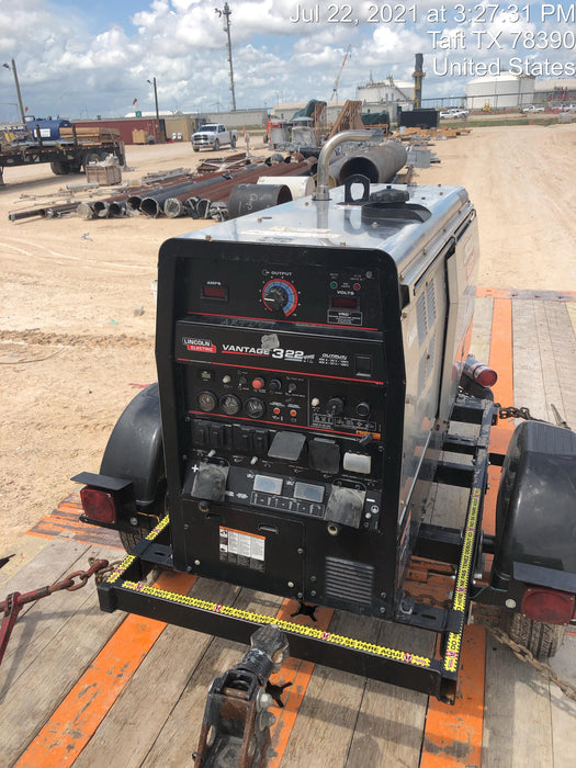 2021 Lincoln Electric Vantage 322 Ready Pak 3