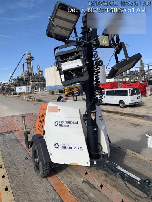 2023 Generac MLT2 Diesel, Flex Switch 120V Input, Powerzone Controller, (4) 320W LED Lights, 4kW Generator, 39.9 Gal Fuel Tank, 2" Ball, T3