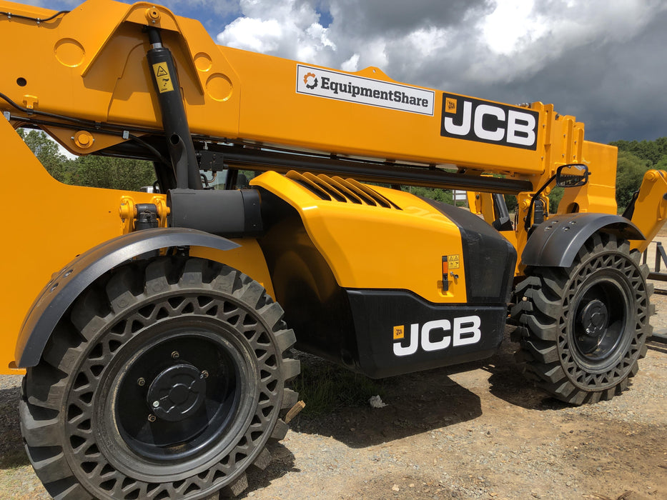 2020 JCB 510-56 Canopy, Solid Tires, Work Lights, Beacon, Aux Hydraulics, Back up Alarm, Lifting Eye, ES Decals