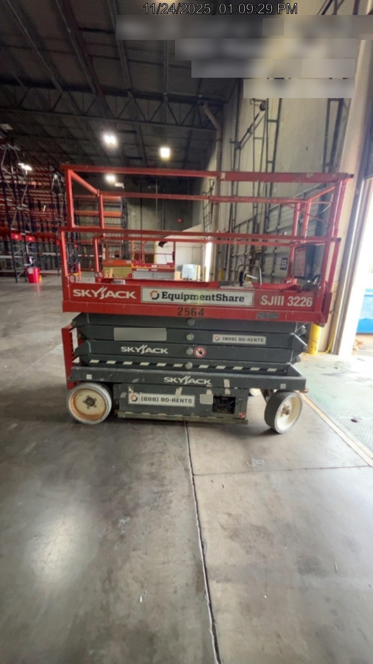 2016 Skyjack SJIII-3226 Standard Options
