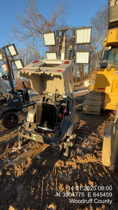 2024 Wacker Neuson LTT4 Diesel, Kohler KDW702, Deep Sea Controller, Auto Start, LED 320W, Bypass Outlet, T3