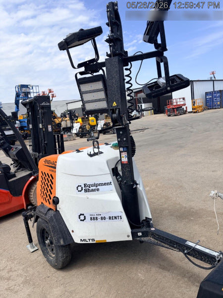 2023 Generac MLT2 Diesel, Flex Switch 120V Input, Powerzone Controller, 
(4) 320W LED Lights, 4kW Generator, 39.9 Gal Fuel Tank, 2" Ball, T3