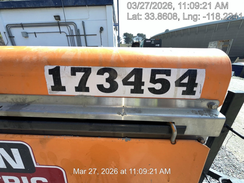 2021 Lincoln Electric Vantage 549X Ready Pak 3, ORANGE (includes trailer, cable rack, fender light kit)
