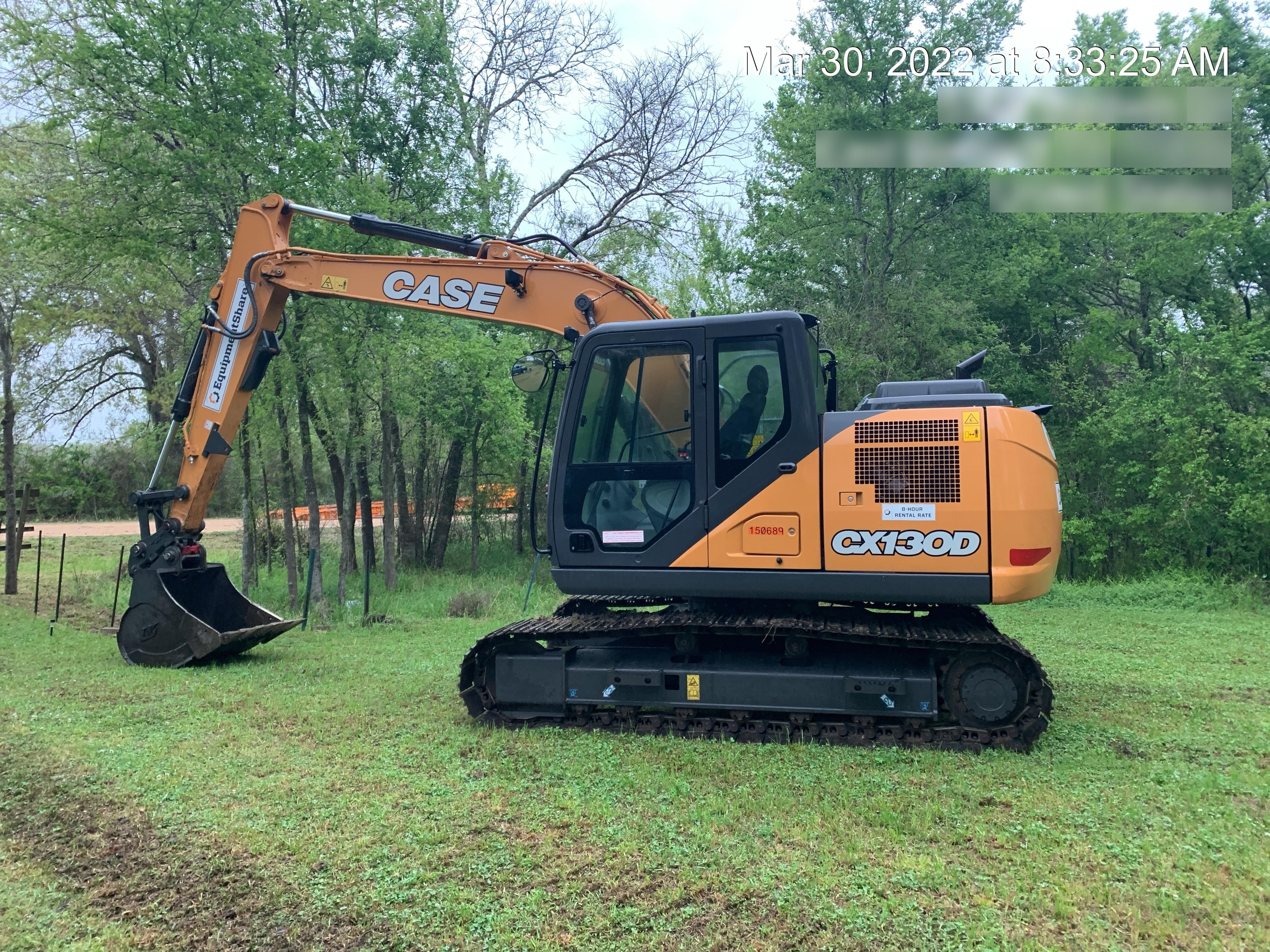 2021 CASE CX130D