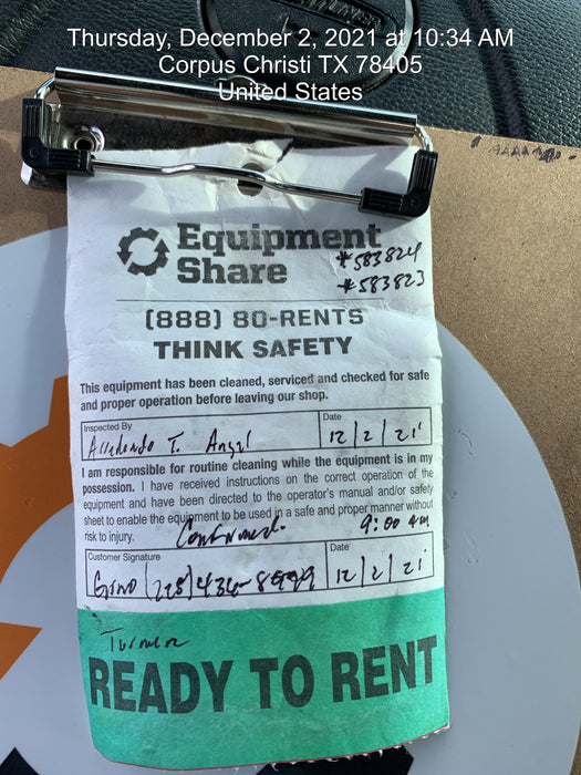 2021 Club Car CA1700D Canopy, Diesel, 4 Passenger