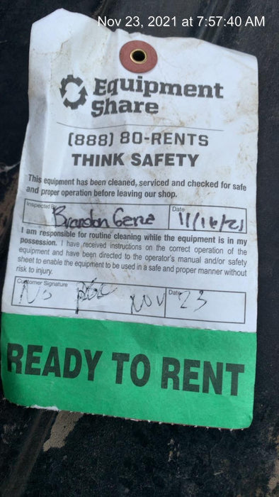 2021 Kubota RTV-X1140W-H Plastic Canopy, Windshield Acrylic Clear, LED Strobe Light, Wire Harness Kit, Back up Alarm