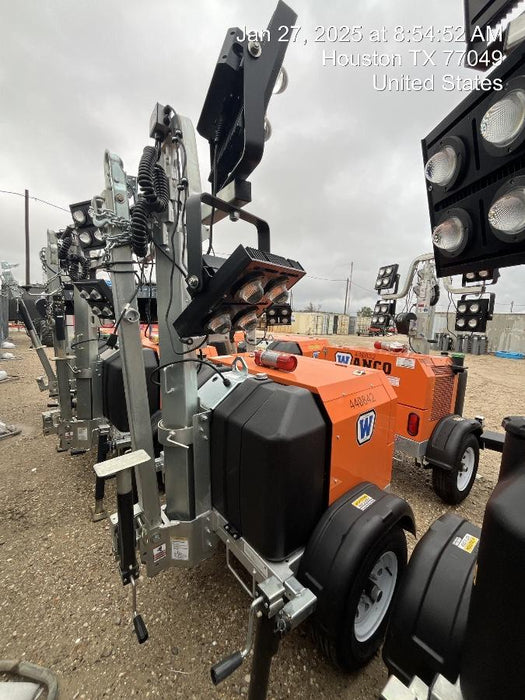 2024 Wanco WLTT-4MM4K Diesel, Deep Sea Controller, Shore Power Plug, Auto Start, (4) 350W LED Floodlights, 4kW Generator, 60 Gal Fuel Tank, 2" Ball, T3