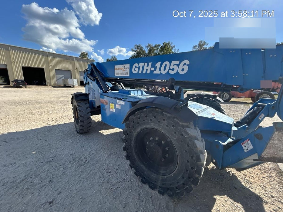 2017 Genie GTH-1056 Genie GTH1056, Solid Tires, 60" carriage, Open ROPS - GTH10E-11935