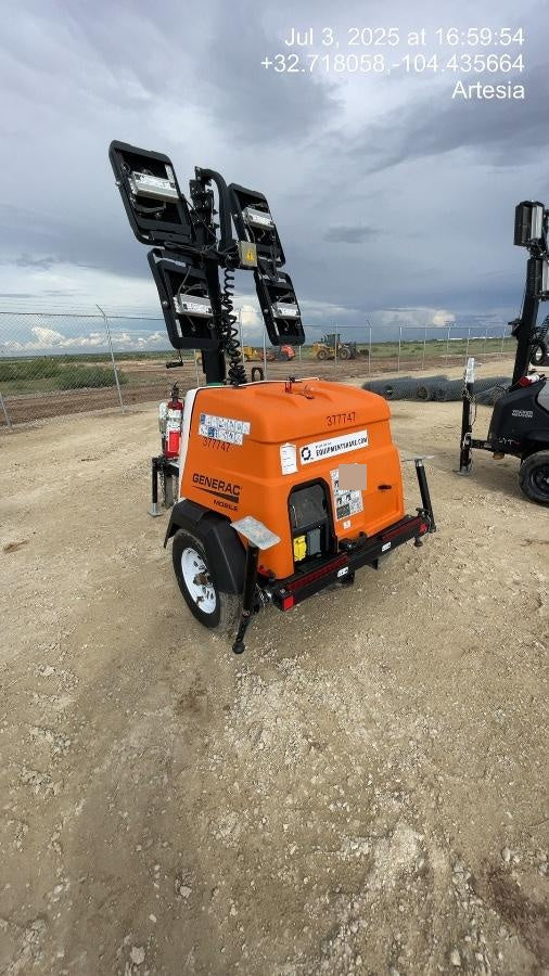 2023 Generac MLT2 Diesel, Flex Switch 120V Input, Powerzone Controller, 
(4) 320W LED Lights, 4kW Generator, 39.9 Gal Fuel Tank, 2" Ball, T3