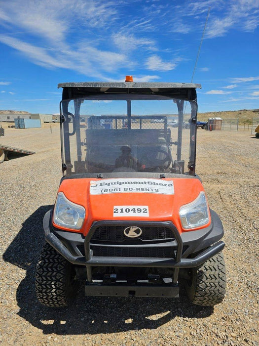 2022 Kubota RTV-X1140W-H Plastic Canopy, Windshield Acrylic Clear, LED Strobe Light, Wire Harness Kit, Back up Alarm