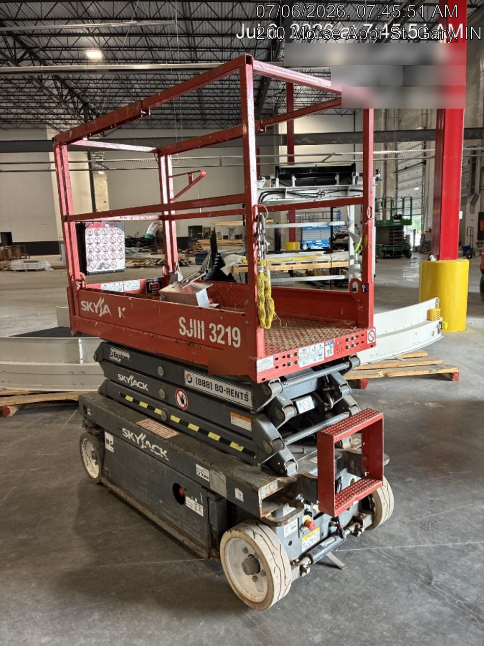 2017 Skyjack SJIII-3219 Standard Rental Specs