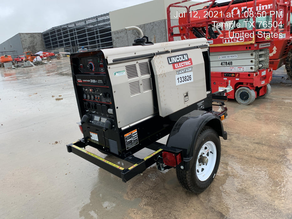 2021 Lincoln Electric Vantage 322 Ready Pak 3