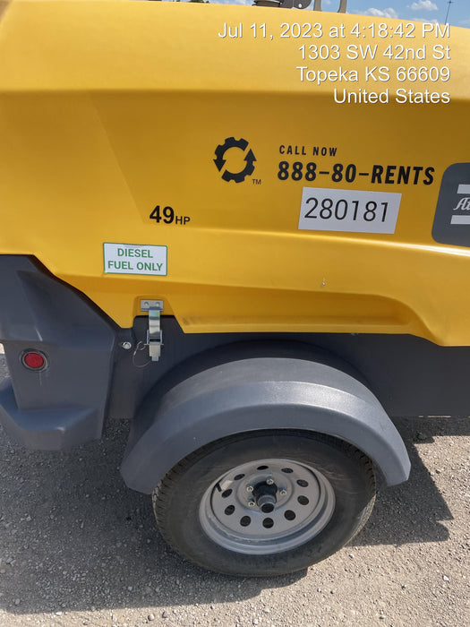 2022 ATLAS COPCO XAS188 CWK