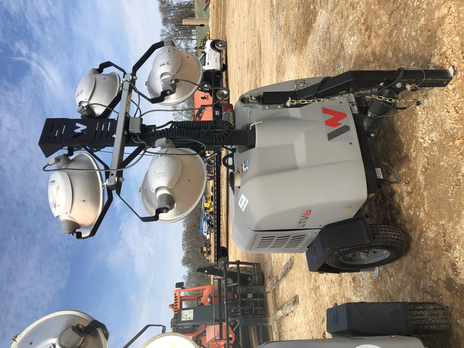 2019 Wacker Neuson LTV6L-MH Wacker Neuson LTV6L Mobile Light Tower w/Fuel Level Sensor Installed