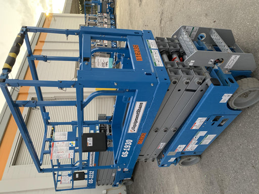 2020 Genie GS-1930 Solid Non Marking Tires, Beacon, Folding rails with half height swing gate