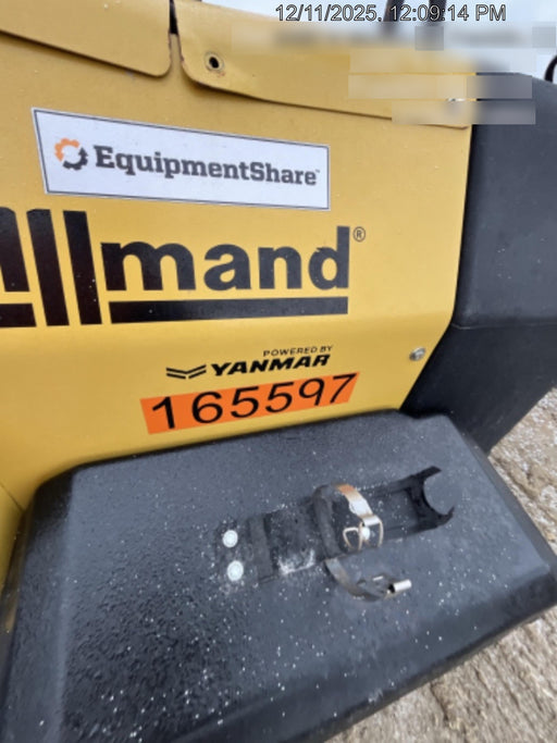 2021 Allmand NLV3GR (4) LED Light Fixture 350W, 23' Vertical Mast, 3kW Prime, Towable, Deep Sea L401, Leveling Jacks, Yanmar T4F 5.8hp