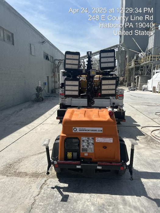 2023 Generac MLT2 Diesel, Flex Switch 120V Input, Powerzone Controller, 
(4) 320W LED Lights, 4kW Generator, 39.9 Gal Fuel Tank, 2" Ball, T3