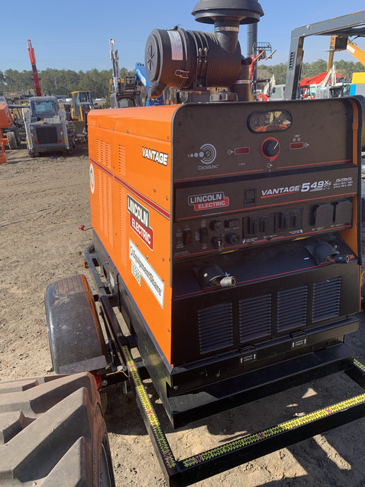 2021 Lincoln Electric Vantage 549X Ready Pak 3, ORANGE (includes trailer, cable rack, fender light kit)