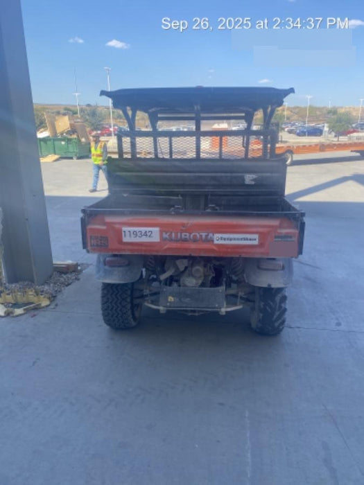 2020 Kubota RTV-X1140W-H Canopy, 4-Seater, Diesel, Windshield Acrylic Clear, LED Strobe, Backup Alarm