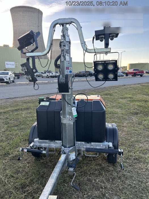 2024 Wanco WLTT-4MM4K Diesel, Deep Sea Controller, Shore Power Plug, Auto Start, (4) 350W LED Floodlights, 4kW Generator, 60 Gal Fuel Tank, 2" Ball, T3